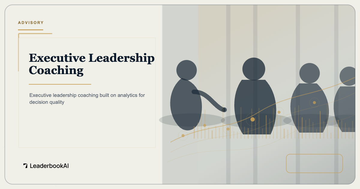 Executive Leadership Coaching for Leaders | LeaderbookAI